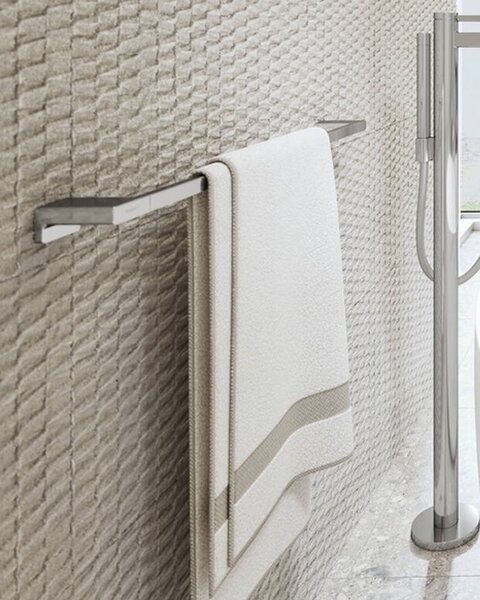 Hansgrohe držač ručnika 1/1 AddStoris, matt white