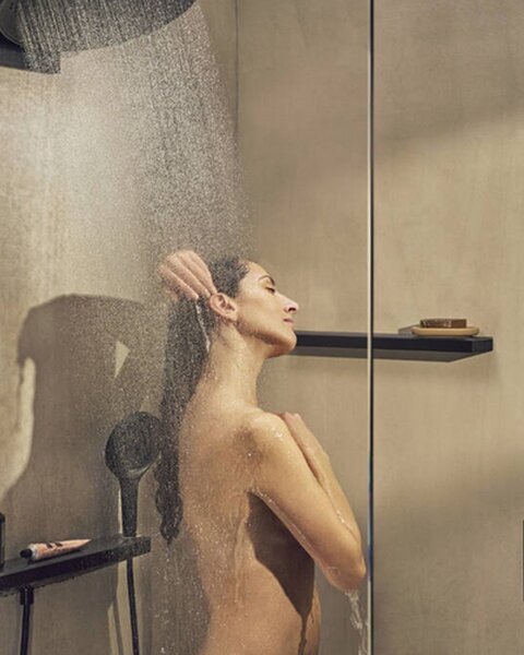 Hansgrohe vješalica 2/1 AddStoris, matt black