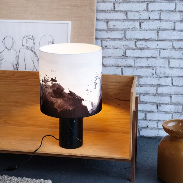 Stolne Lampa Dyberg Larsen, Molly, Crno, Dnevna soba, Kamen