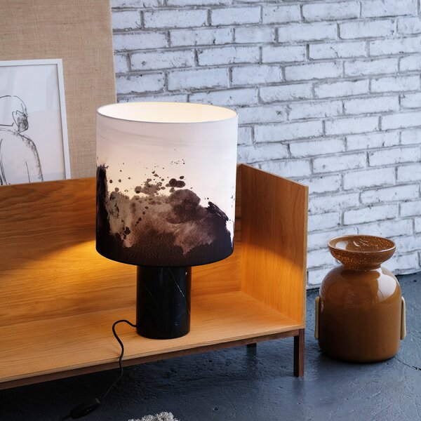 Stolne Lampa Dyberg Larsen, Molly, Crno, Dnevna soba, Kamen