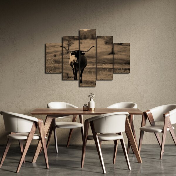 Slika - Teksaška krava (150x105 cm)