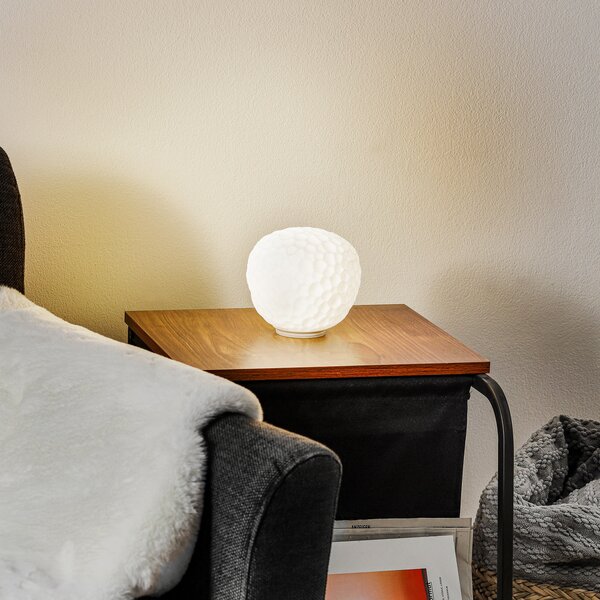 Stolne Lampa Artemide, Meteorite, Bijela, Dnevna soba, Staklo, Dizajn