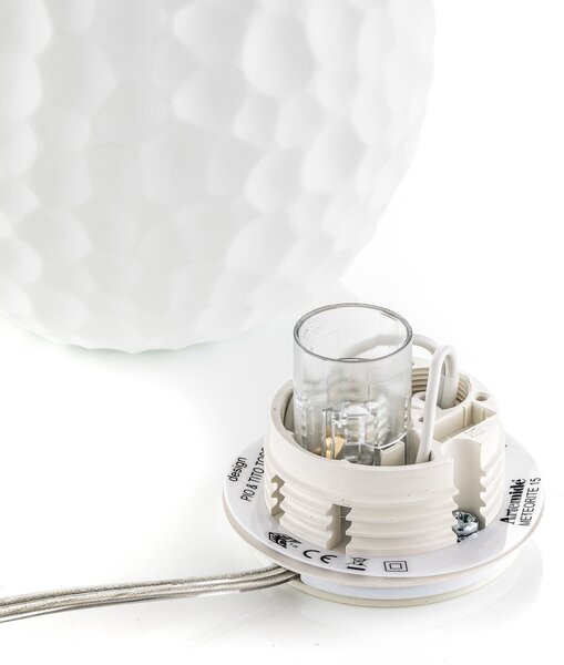 Stolne Lampa Artemide, Meteorite, Bijela, Dnevna soba, Staklo, Dizajn