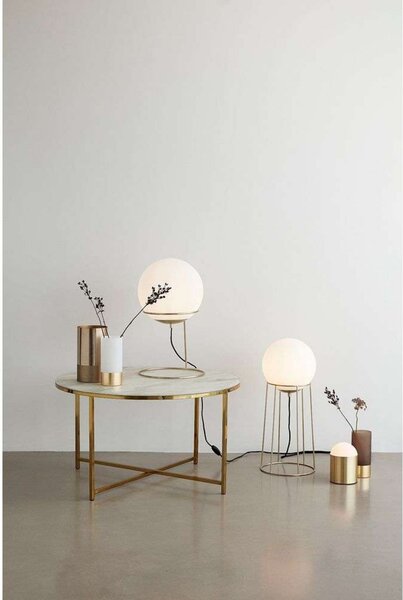 Stolne Lampa Hübsch, Bijela, Dnevna soba, Metal
