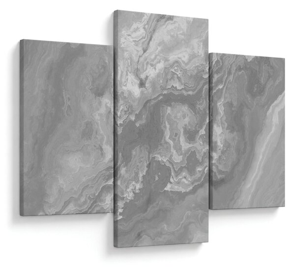 Slika - Mramor u crno-bijelom (90x60 cm)