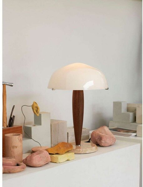 Stolne Lampa &Tradition, prigušiv, Drvo, Dnevna soba, Staklo, Moderan