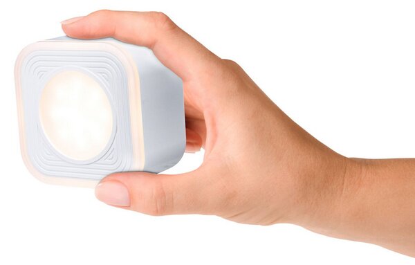 Stolne Lampa Paulmann, Varia, prigušiv, Bijela, Spavaća soba, Plastika, Moderan