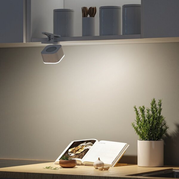 Stolne Lampa Paulmann, Varia, prigušiv, Bijela, Spavaća soba, Plastika, Moderan