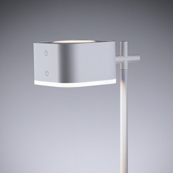 Stolne Lampa Paulmann, Varia, prigušiv, Bijela, Spavaća soba, Plastika, Moderan