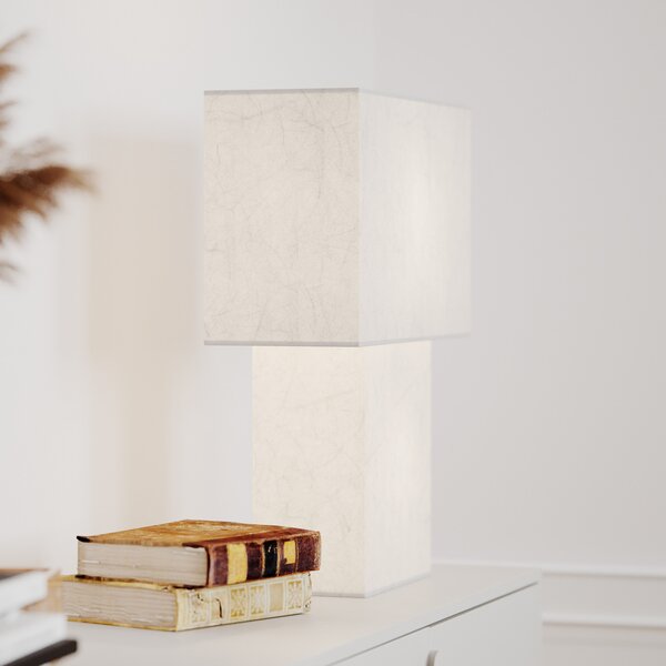 Stolne Lampa By Rydéns, iSquare, Bijela, Dnevna soba, Papirnati karton
