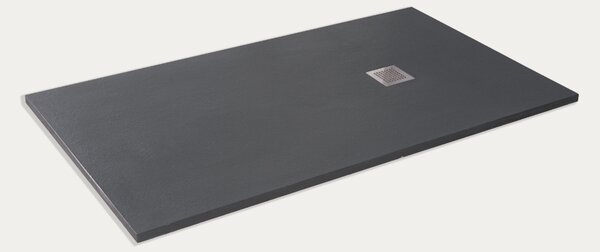 Idealaqua tuš kada pravokutna Slatestone grey, 120x80 cm