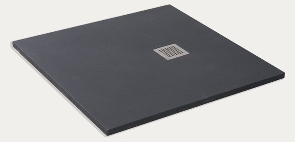 Idealaqua tuš kada kvadratna Slatestone grey, 90x90 cm