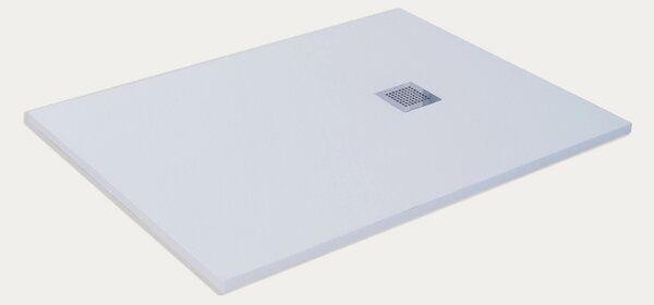 Idealaqua tuš kada kvadratna Slatestone white, 90x90 cm
