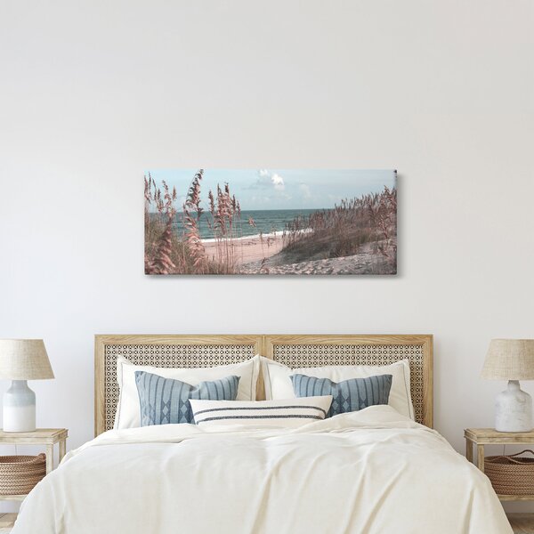 Slika - Ružičasta plaža (120x50 cm)