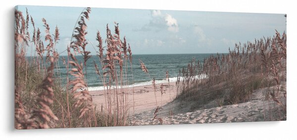 Slika - Ružičasta plaža (120x50 cm)
