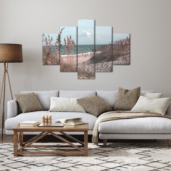 Slika - Ružičasta plaža (150x105 cm)