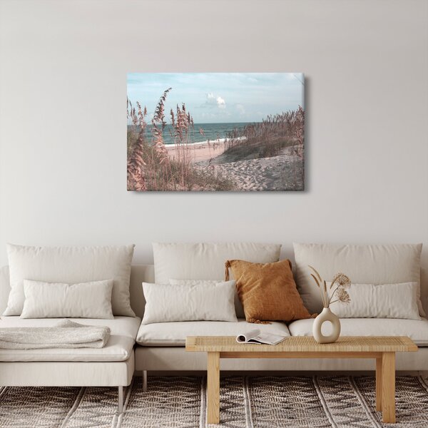 Slika - Ružičasta plaža (90x60 cm)
