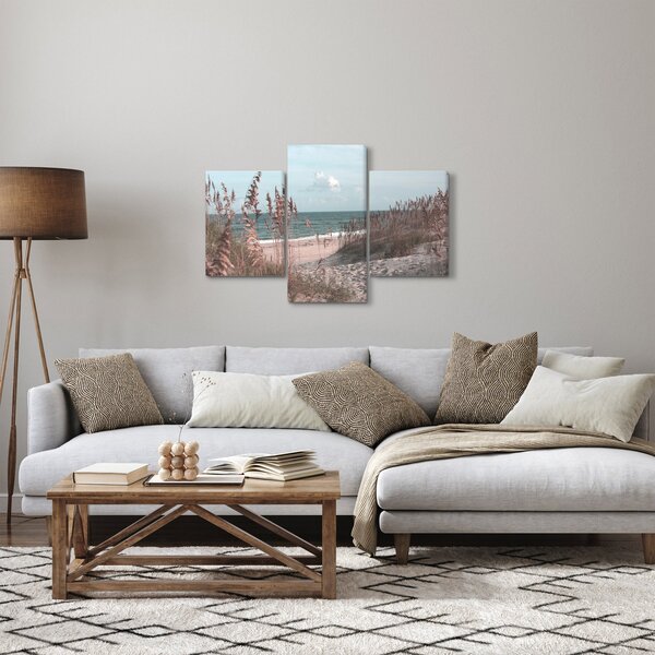 Slika - Ružičasta plaža (90x60 cm)