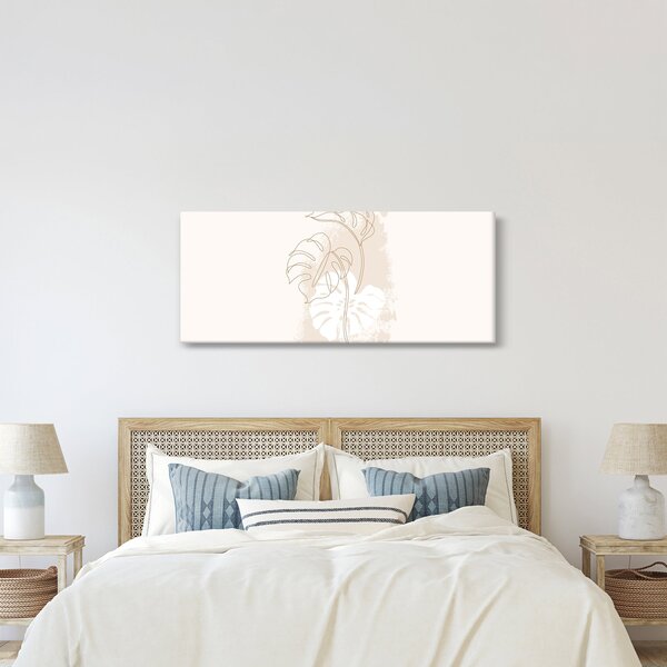 Slika - Linijska slika čudovišta N⁰1 (120x50 cm)