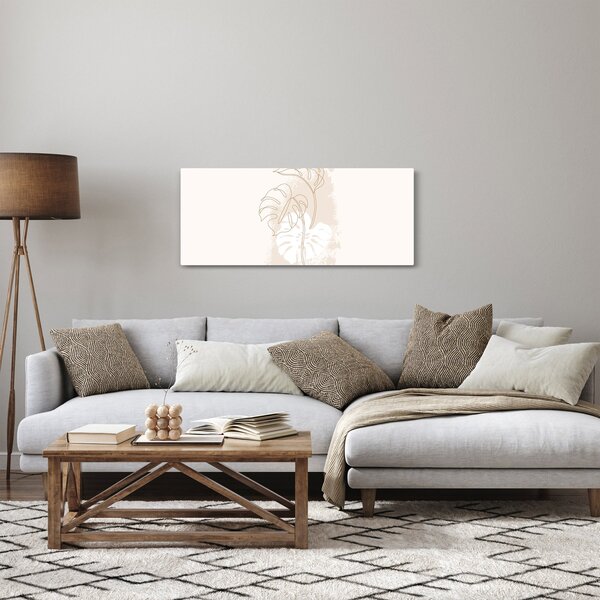 Slika - Linijska slika čudovišta N⁰1 (120x50 cm)