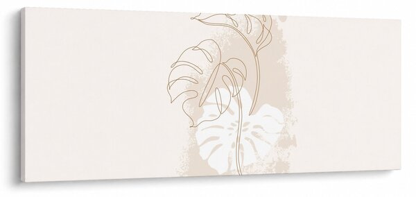 Slika - Linijska slika čudovišta N⁰1 (120x50 cm)