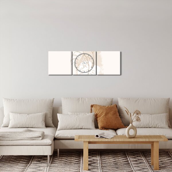 Slika - Linijska slika čudovišta N⁰1 (sa satom) (90x30 cm)