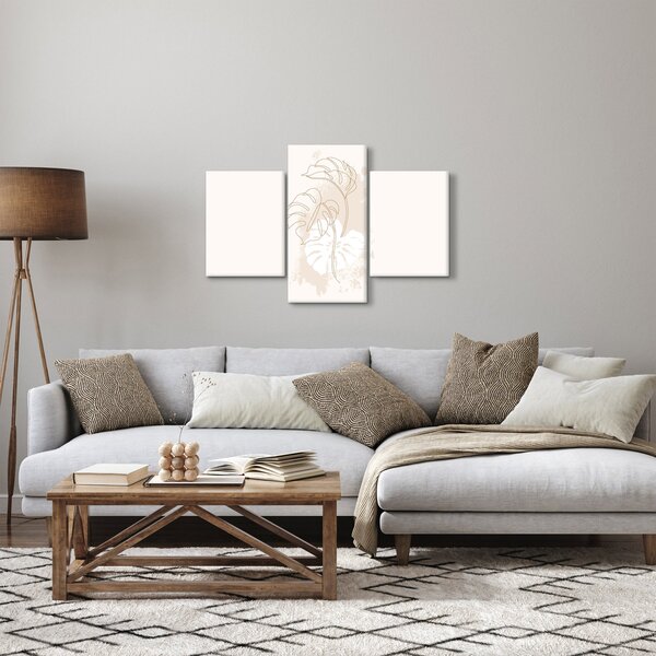 Slika - Linijska slika čudovišta N⁰1 (90x60 cm)
