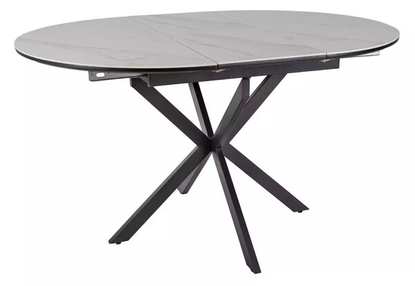 Blagovaonski stol Gamison Ceramic 100 (crno + bijela) (za 4 osobe)