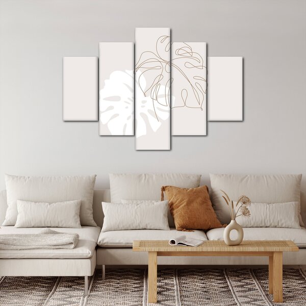 Slika - Linijska slika čudovišta N⁰2 (150x105 cm)