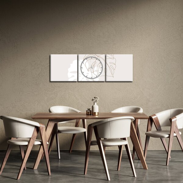 Slika - Linijska slika čudovišta N⁰2 (sa satom) (90x30 cm)