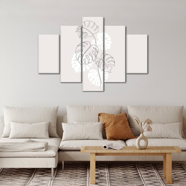 Slika - Linijska slika čudovišta N⁰3 (150x105 cm)
