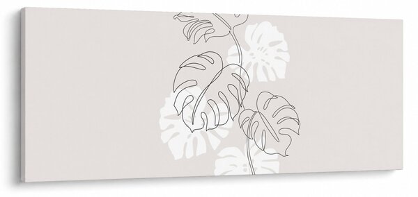 Slika - Linijska slika čudovišta N⁰3 (120x50 cm)