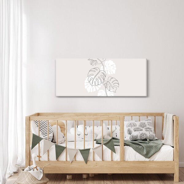 Slika - Linijska slika čudovišta N⁰3 (120x50 cm)