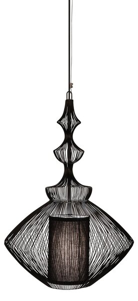 Viseće Svjetiljka Forestier, Opium, prigušiv, Crno, Dnevna soba, Metal, Dizajn