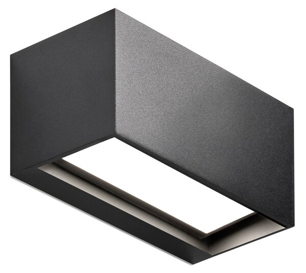 Zidne Svjetiljka LIGHT-POINT, Linea W1, prigušiv, Crno, Dnevna soba, Aluminij, Dizajn