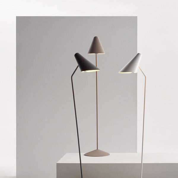 Podne Lampa Vibia, I.Cono, Bijela, Dnevna soba, Plastika, Skandinavski
