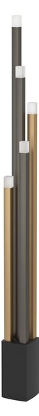 Podne Lampa Stars of Light, Estanterios, Crno, Dnevna soba, Aluminij, Moderan