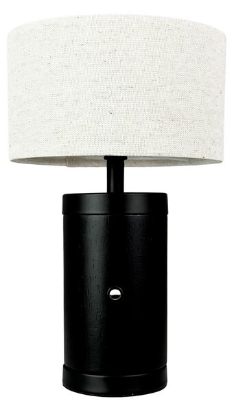 Stolne Lampa Dyberg Larsen, Mellow, prigušiv, Crno, Dnevna soba, Drvo, Skandinavski