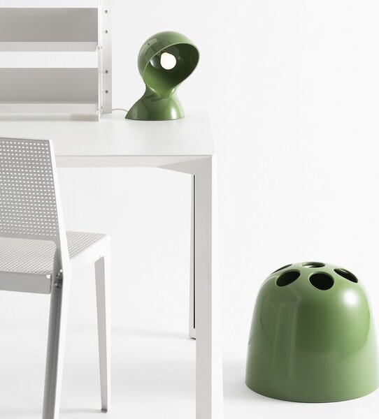 Stolne Lampa Artemide, Dalú, Zelena, Dnevna soba, Plastika, Dizajn