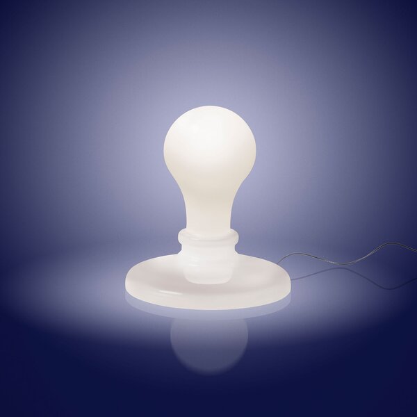 Stolne Lampa Foscarini, White Light, prigušiv, Bijela, Dnevna soba, Staklo, Dizajn