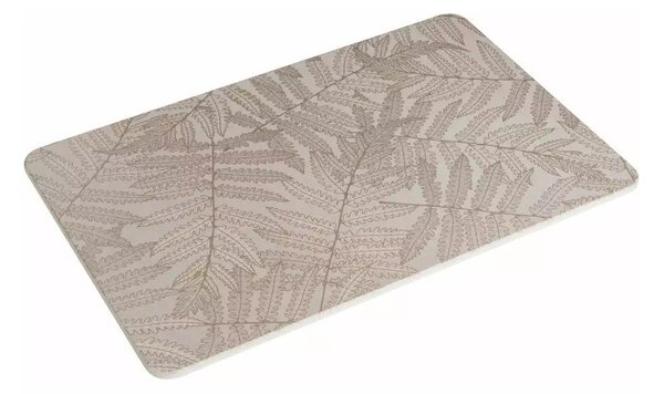Svjetlo smeđa kupaonska prostirka od dijatomita 39x60 cm Dafni – Wenko