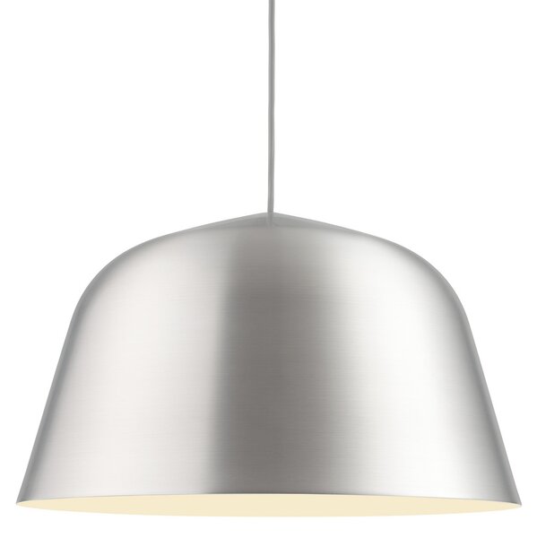 Viseće Svjetiljka Muuto, prigušiv, Sivo, Dnevna soba, Aluminij, Dizajn
