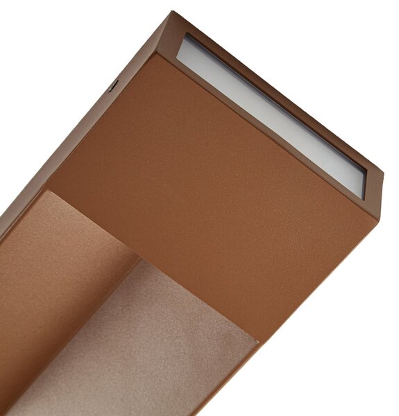 Vanjske Svjetiljka Lucande, Kaholo, Smeđa / hrđa, Aluminij, Moderan
