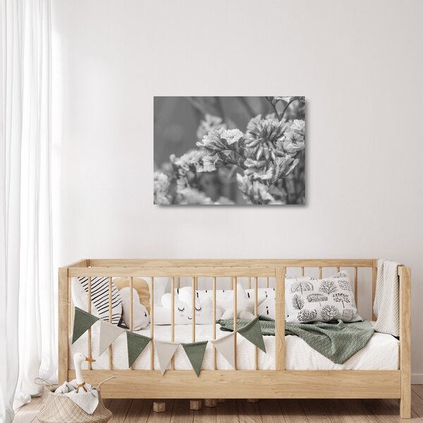 Staklena slika - Osušeno cvijeće (70x50 cm)
