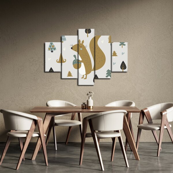 Slika - Vjeverica s orahom (150x105 cm)