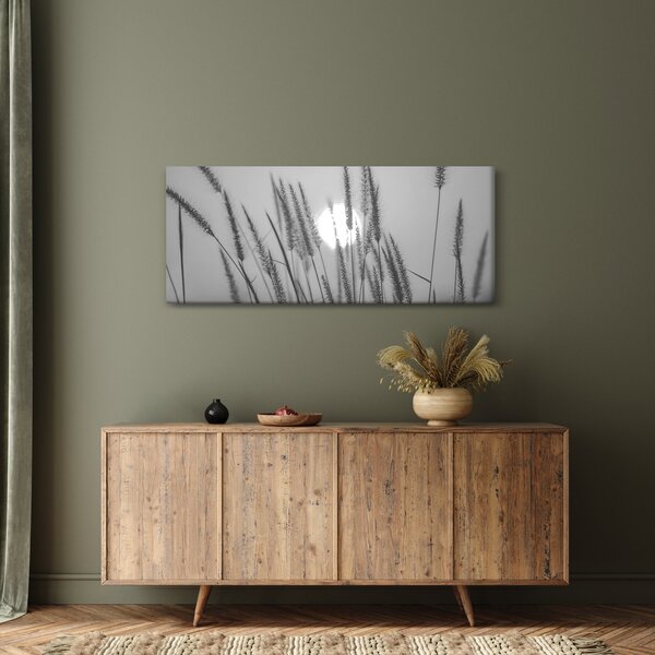 Slika - Livada u zalasku sunca (120x50 cm)