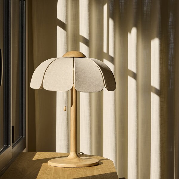 Stolne Lampa MARKET SET, Coquillage, Bež, Dnevna soba, Tkanina / tekstil, Dizajn