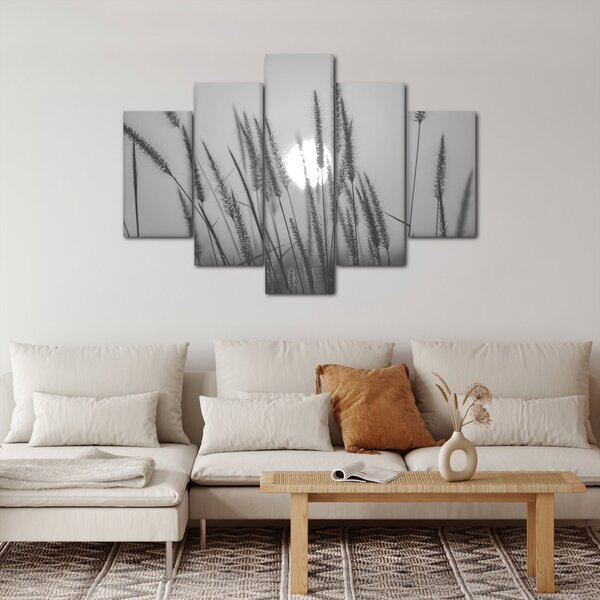 Slika - Livada u zalasku sunca (150x105 cm)