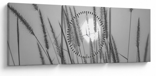 Slika - Livada u zalasku sunca (sa satom) (90x30 cm)