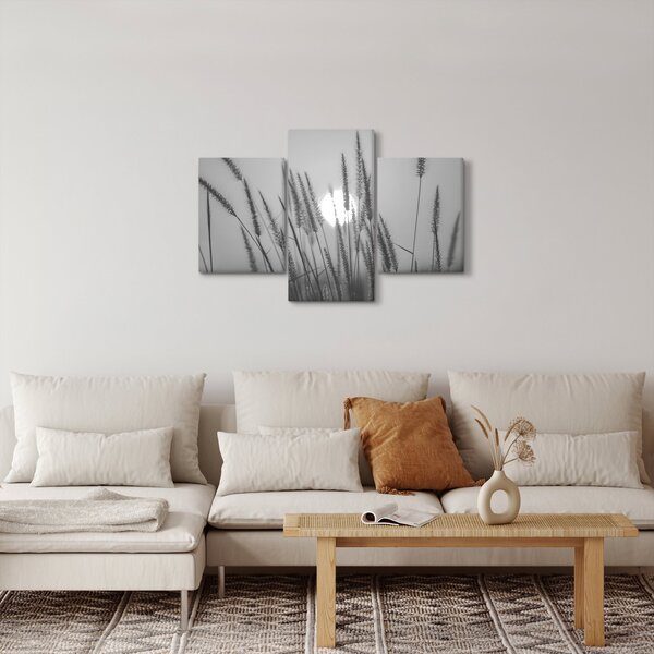 Slika - Livada u zalasku sunca (90x60 cm)